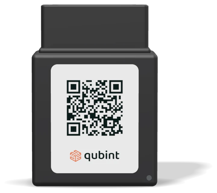 Qubint Connect, enheten som sitter i bilens OBD-uttag